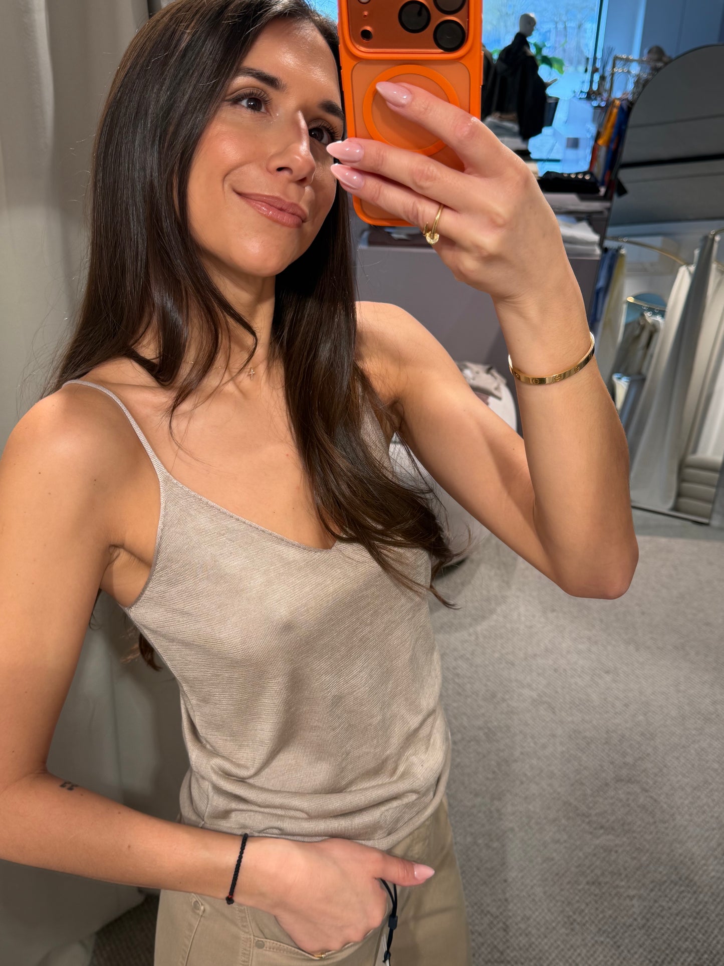 Flona - Stricktop aus 100% Seide