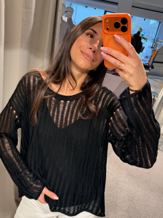 Flona - grob gestrickter Pullover
