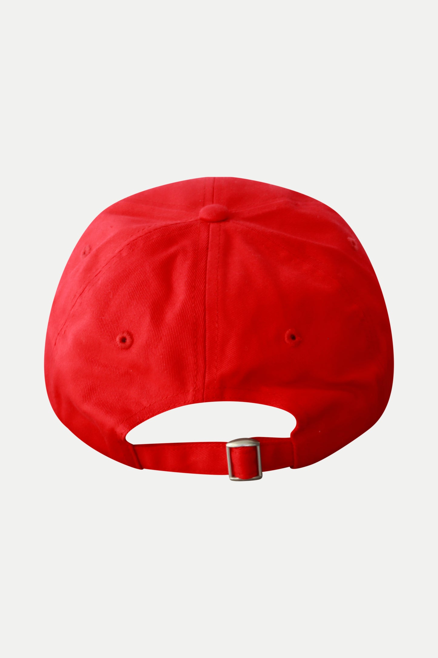 Rot Cap aus Baumwolle mit Stickerei
