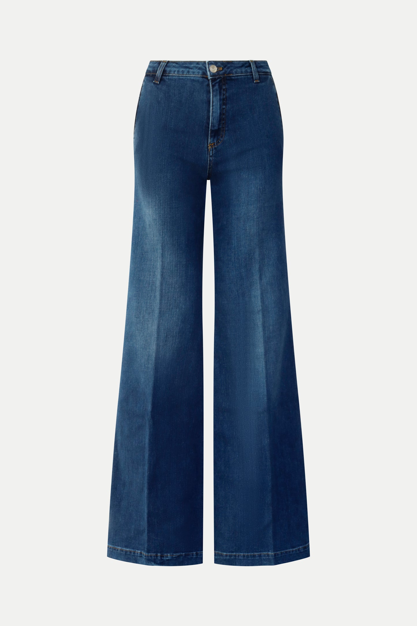 Bootcut- Denim in mittlerer Waschung