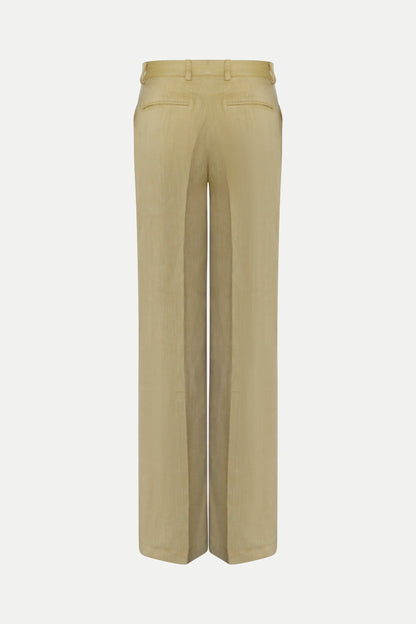 Lange Hose aus Leinen