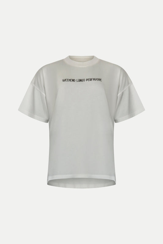 T- Shirt "Weekend lungo per favore"