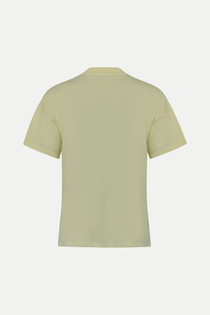 T- Shirt "Prosecco Therapy" in lemon