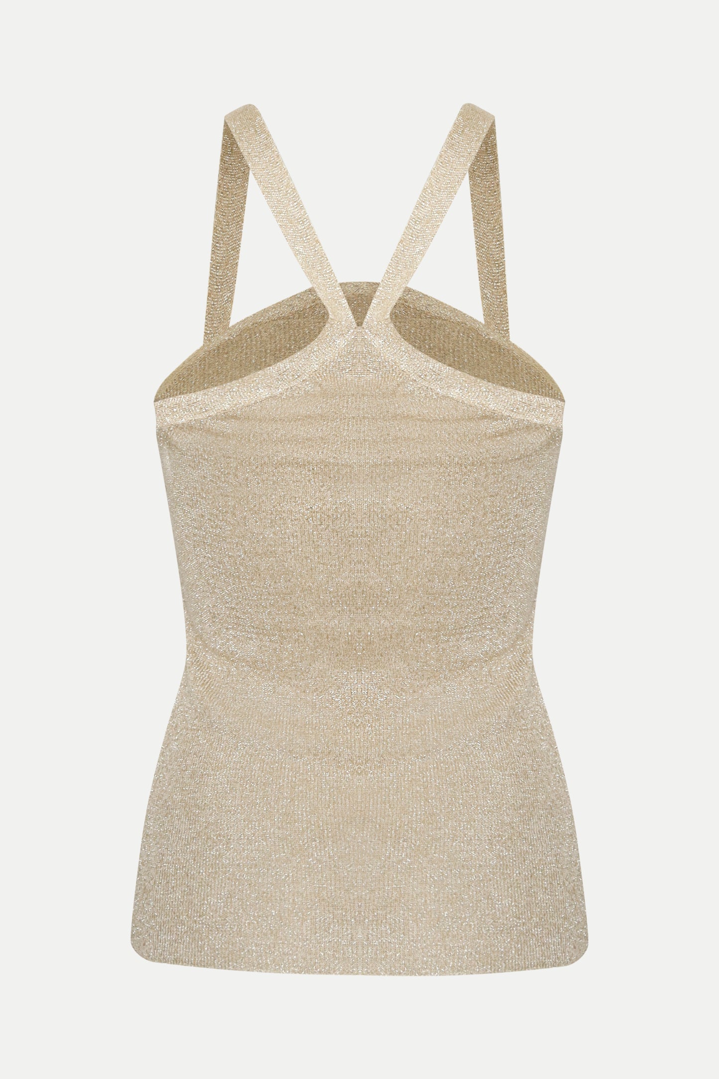 Neckholder Top in gold
