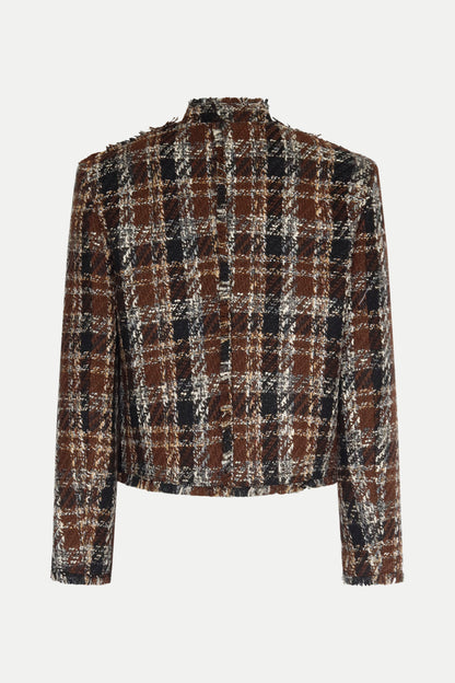 Tweed- Jacke
