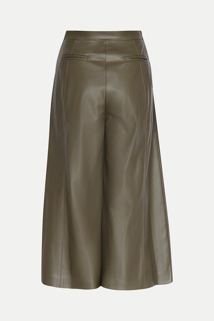 Culotte aus veganem Leder