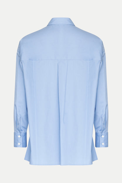 Bluse aus Baumwoll- Poplin