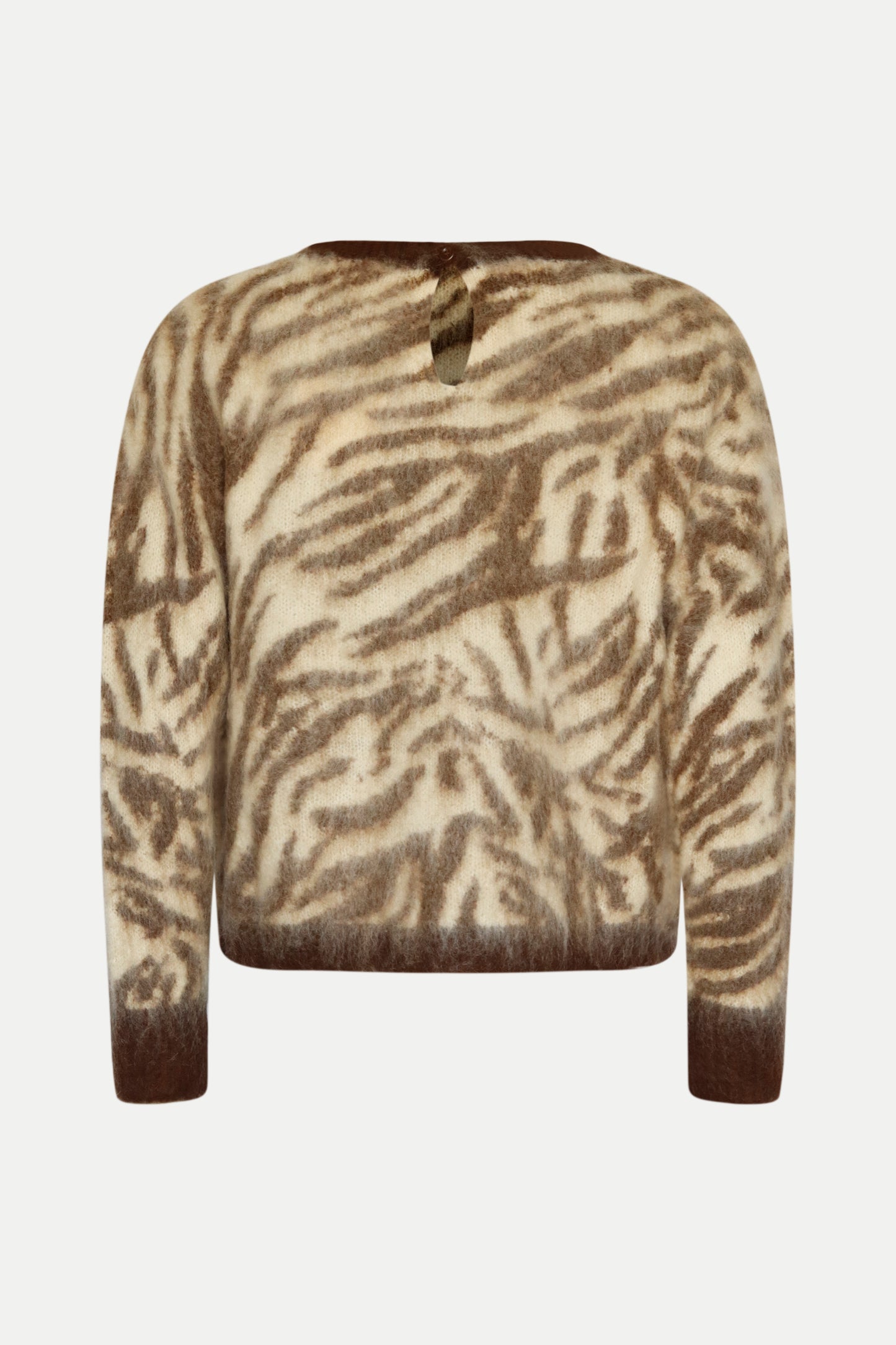 Kuscheliger Pullover mit Animal- Muster
