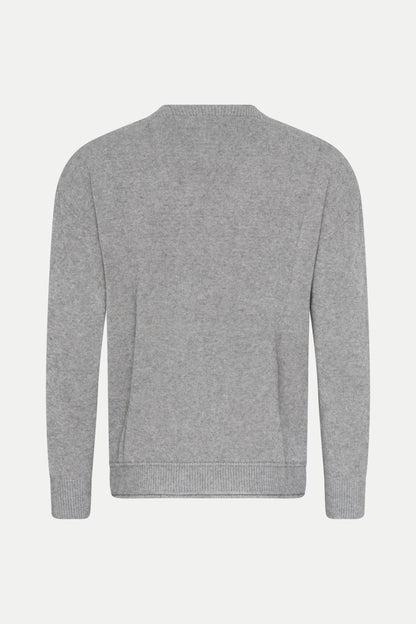 Klassischer V- Auschnitt Pullover