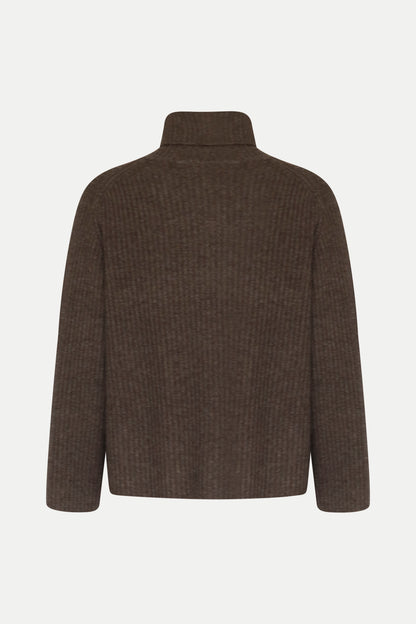 Rollkragenpullover aus 100% Kaschmir