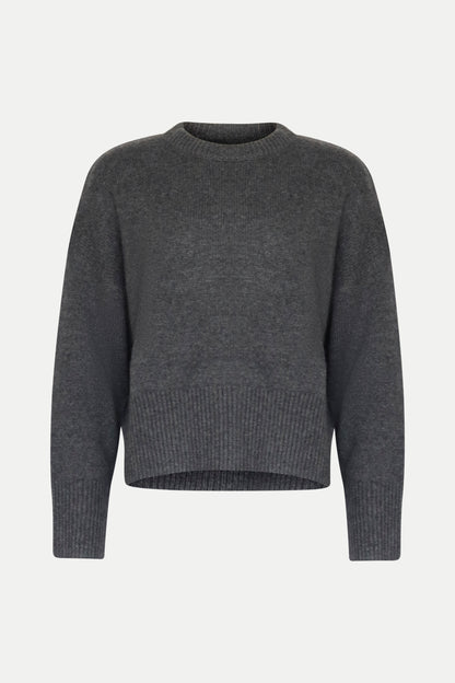 Gerade geschnittener Pullover 100% Kaschmir