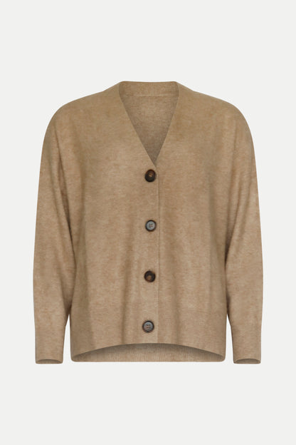 Cardigan aus 100% gebürstetem Kaschmir