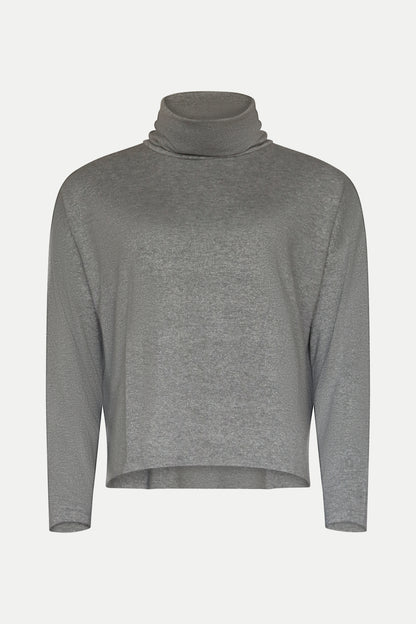 Leichtes Shirt mit Lurex- Fäden