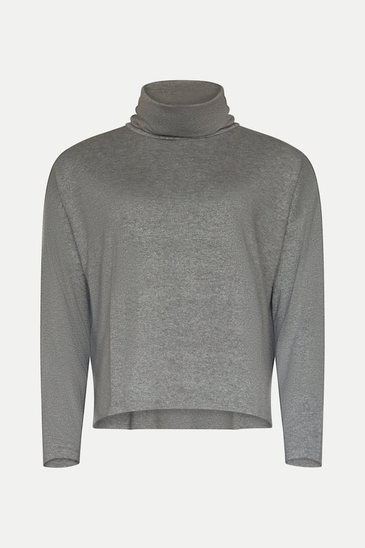 Leichtes Shirt mit Lurex- Fäden