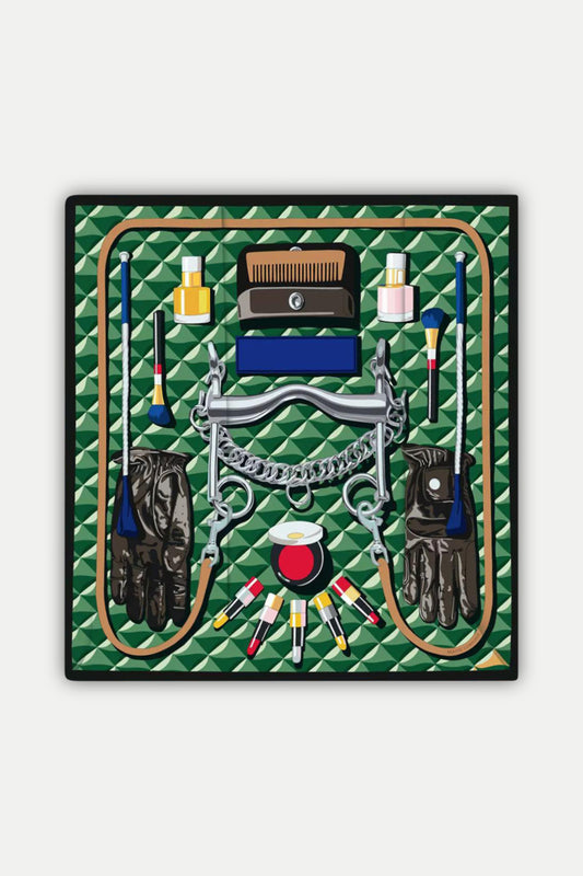 Luxuriöses Seidentuch 90 x 90 cm
