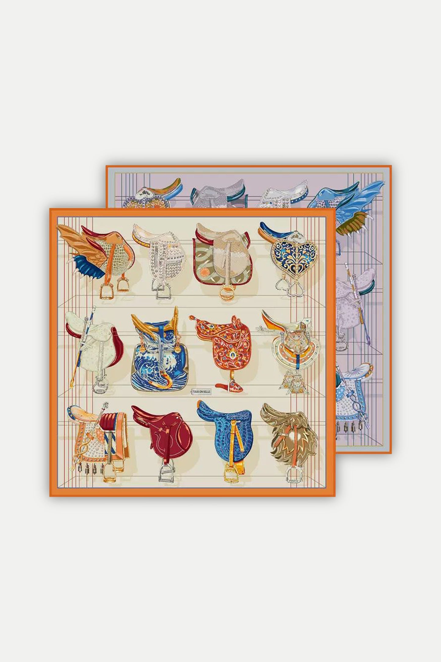 Seidentuch "Deluxe" beidseitiger Print