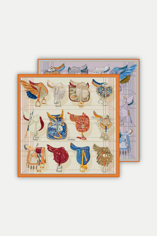 Seidentuch "Deluxe" beidseitiger Print