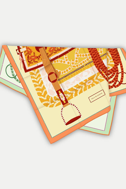 Seidentuch "Deluxe" beidseitiger Print