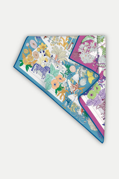 Seidentuch Deluxe „Jardin Imaginaire“