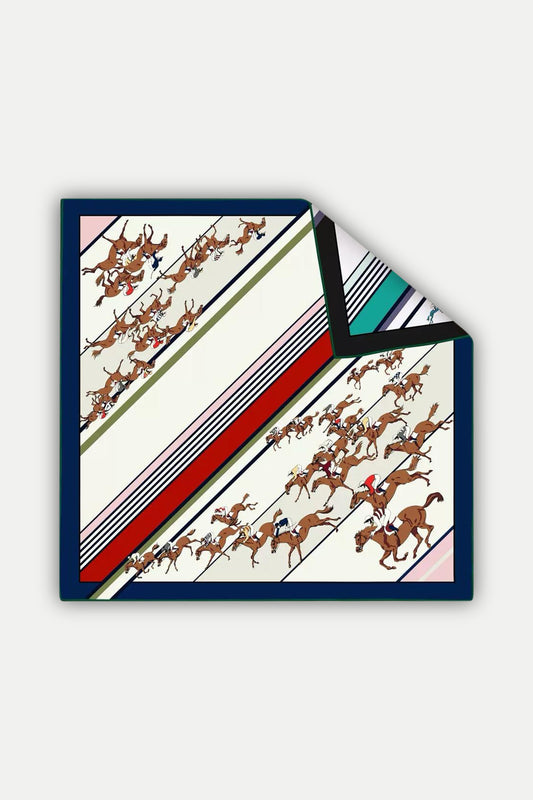 Seidentuch Deluxe „Galop Royal“